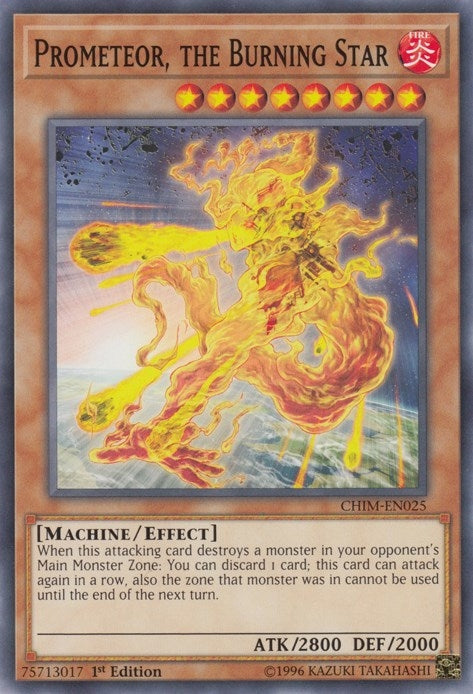 Image for Prometeor, the Burning Star (Chaos Impact) (CHIM-EN025) - YuGiOh