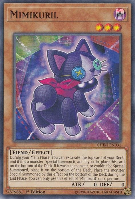Image for Mimikuril (Chaos Impact) (CHIM-EN031) - YuGiOh