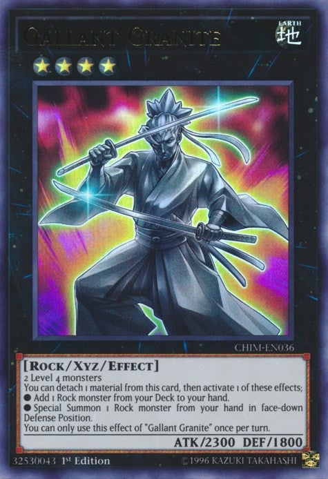 Image for Gallant Granite (Chaos Impact) (CHIM-EN036) - YuGiOh