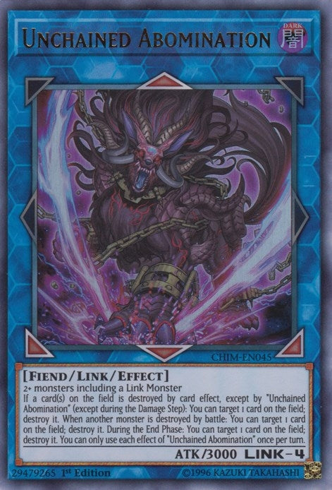 Image for Unchained Abomination (Chaos Impact) (CHIM-EN045) - YuGiOh