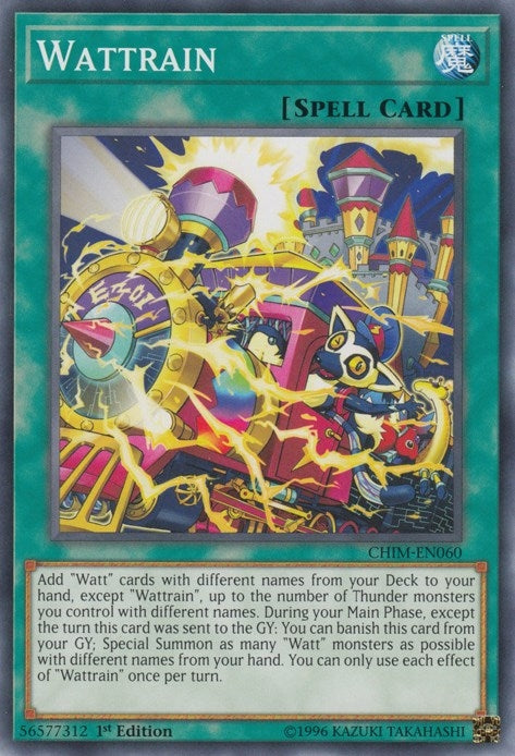 Image for Wattrain (Chaos Impact) (CHIM-EN060) - YuGiOh