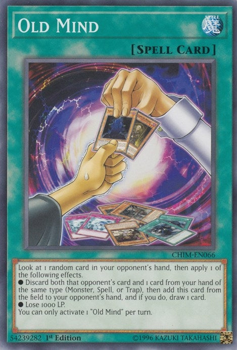 Image for Old Mind (Chaos Impact) (CHIM-EN066) - YuGiOh
