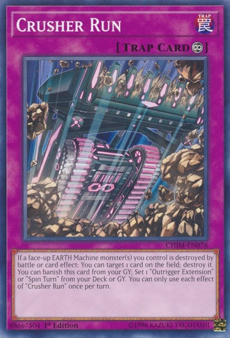 Image for Crusher Run (Chaos Impact) (CHIM-EN076) - YuGiOh