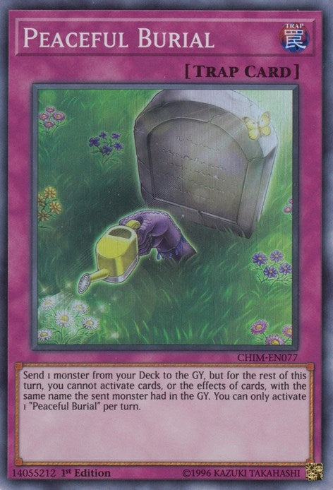 Image for Peaceful Burial (Chaos Impact) (CHIM-EN077) - YuGiOh