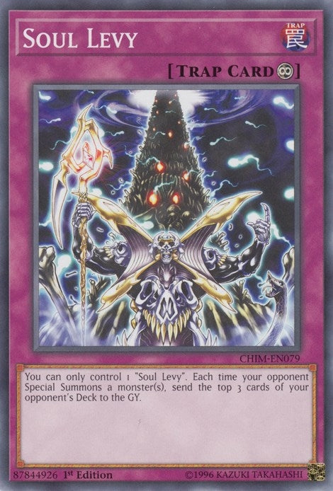 Image for Soul Levy (Chaos Impact) (CHIM-EN079) - YuGiOh