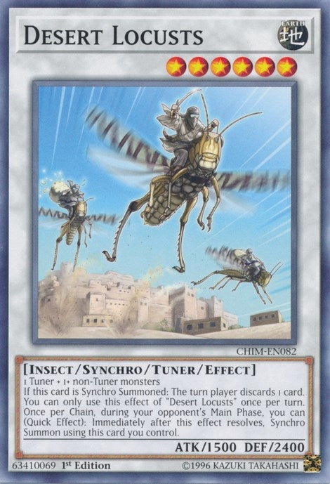 Image for Desert Locusts (Chaos Impact) (CHIM-EN082) - YuGiOh