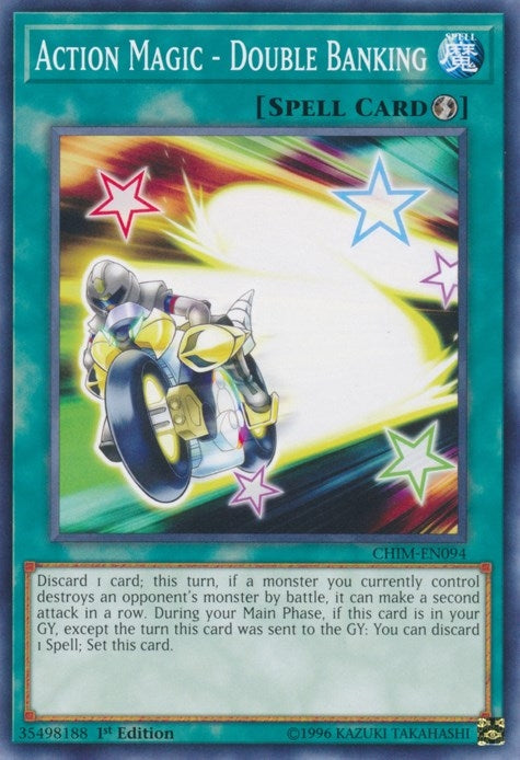 Image for Action Magic - Double Banking (Chaos Impact) (CHIM-EN094) - YuGiOh