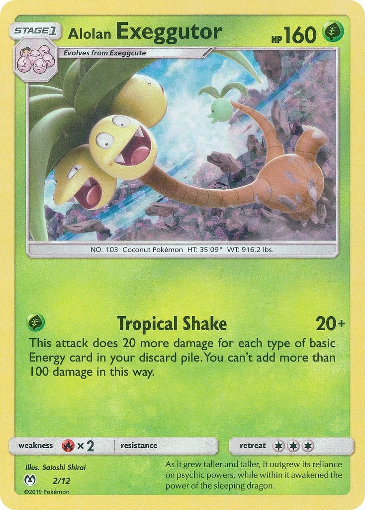 Image for Alolan Exeggutor (McDonald's Promos 2019) (002/012) - Pokemon