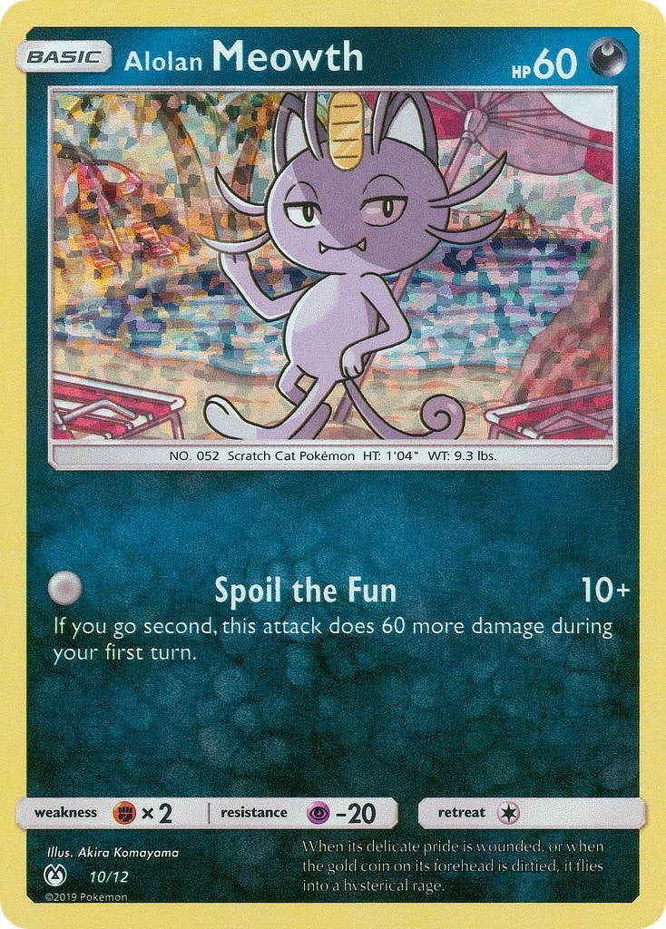 Image for Alolan Meowth (McDonald's Promos 2019) (010/012) - Pokemon