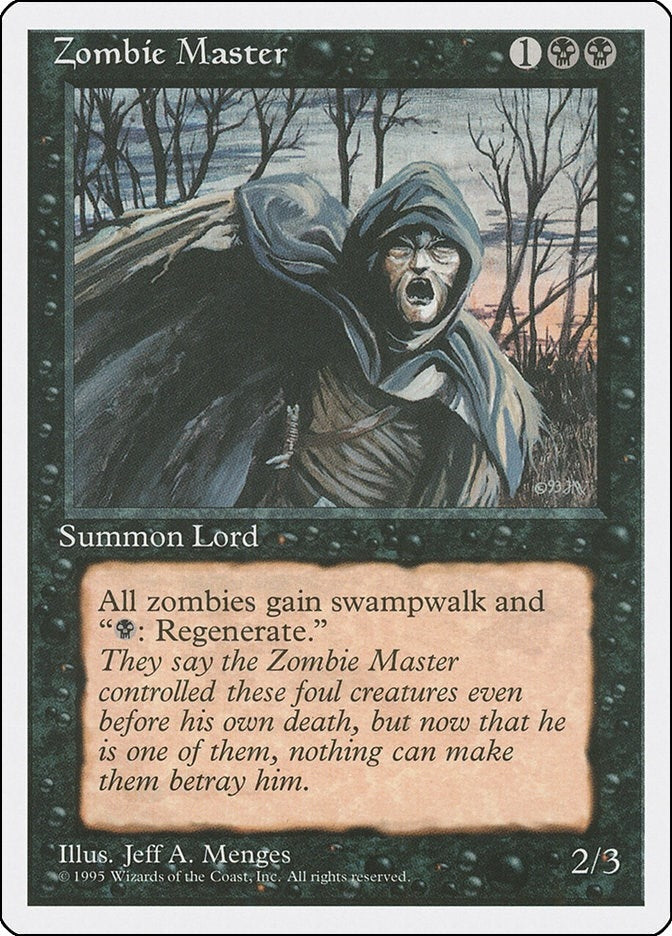 Image for Zombie Master (Fourth Edition) (58) - Magic: The Gathering