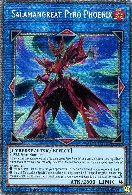 Image for Salamangreat Pyro Phoenix (Starlight Rare) (Chaos Impact) (CHIM-EN039) - YuGiOh