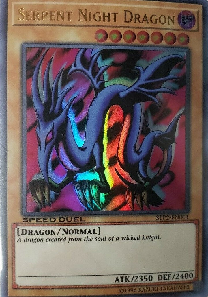 Image for Serpent Night Dragon (Speed Duel: Tournament Pack 2) (STP2-EN001) - YuGiOh