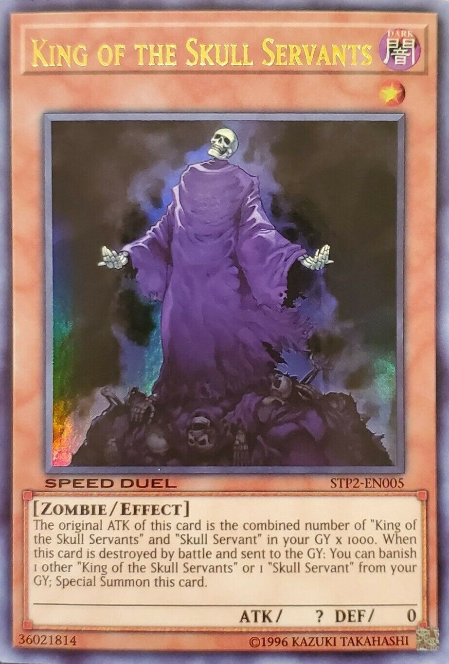 Image for King of the Skull Servants (Speed Duel: Tournament Pack 2) (STP2-EN005) - YuGiOh