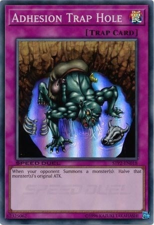 Image for Adhesion Trap Hole (Speed Duel: Tournament Pack 2) (STP2-EN018) - YuGiOh