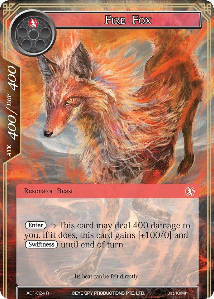 Image for Fire Fox (Alice Origin) (AO1-024) - Force of Will