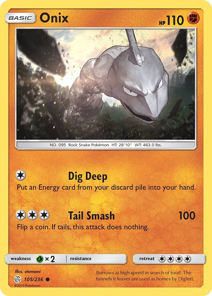Image for Onix (SM - Cosmic Eclipse) (105/236) - Pokemon