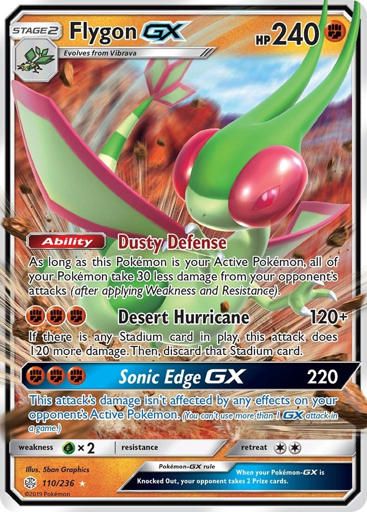 Image for Flygon GX (SM - Cosmic Eclipse) (110/236) - Pokemon