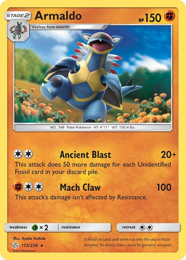 Image for Armaldo (SM - Cosmic Eclipse) (112/236) - Pokemon