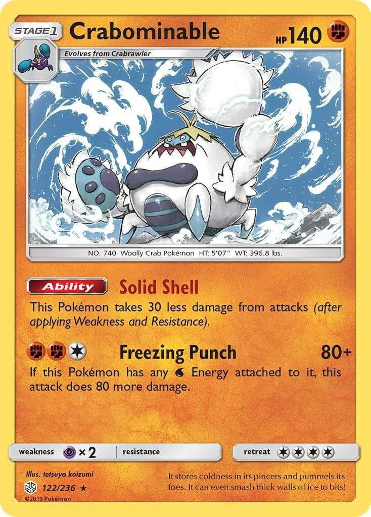 Image for Crabominable (SM - Cosmic Eclipse) (122/236) - Pokemon