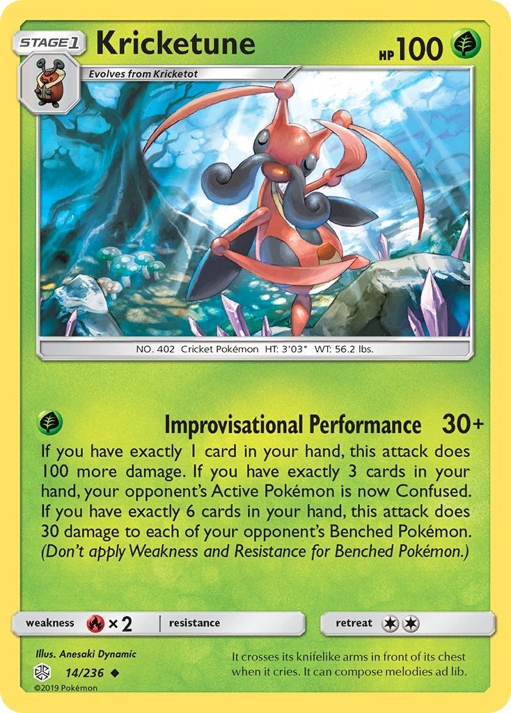 Image for Kricketune (SM - Cosmic Eclipse) (14/236) - Pokemon