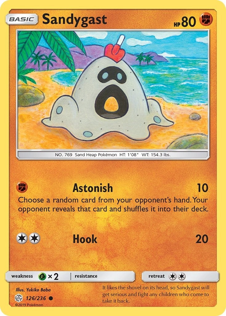 Image for Sandygast (SM - Cosmic Eclipse) (126/236) - Pokemon