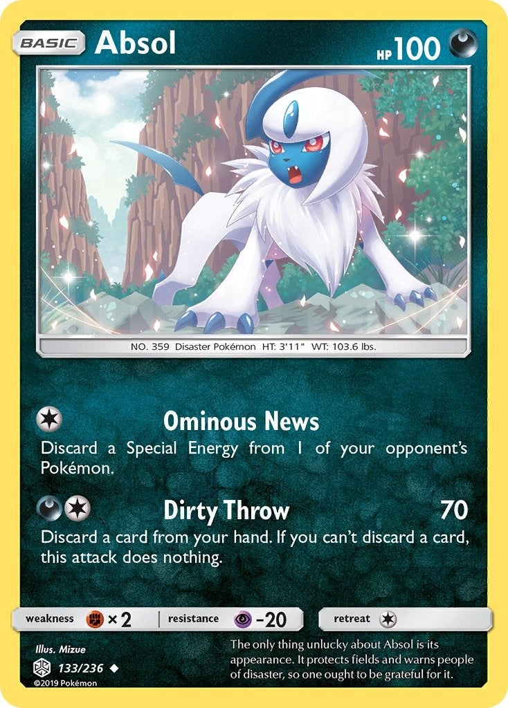 Image for Absol (SM - Cosmic Eclipse) (133/236) - Pokemon