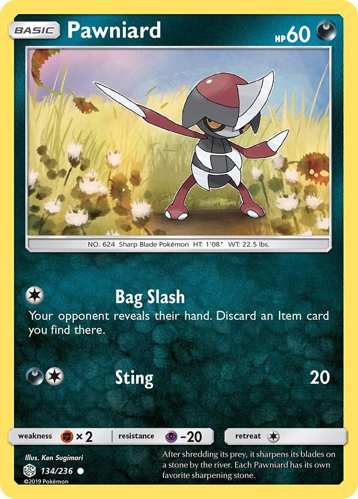 Image for Pawniard (SM - Cosmic Eclipse) (134/236) - Pokemon