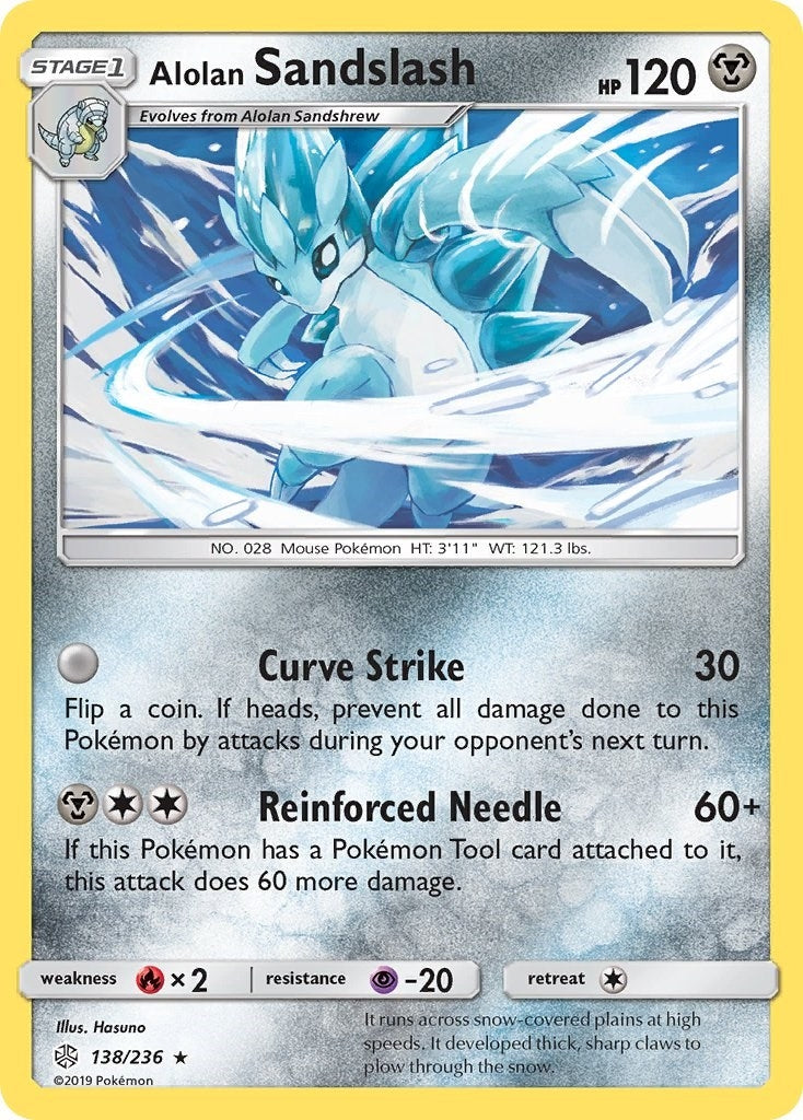 Image for Alolan Sandslash (SM - Cosmic Eclipse) (138/236) - Pokemon