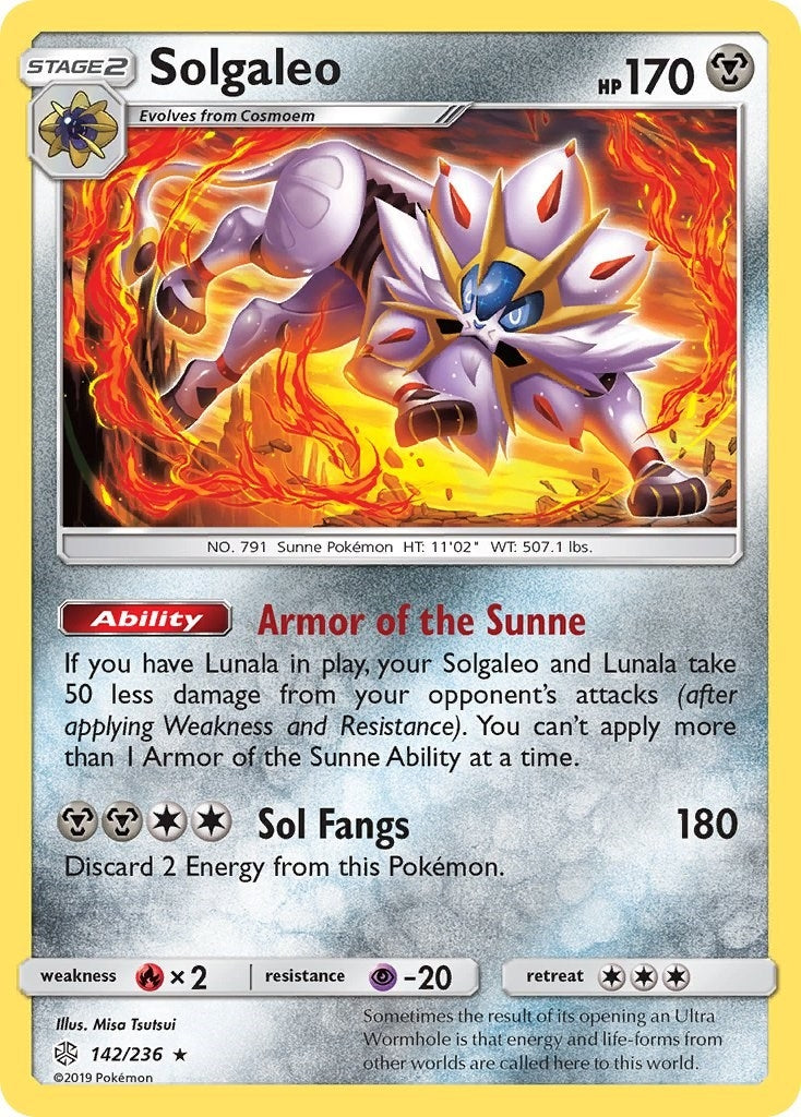 Image for Solgaleo (SM - Cosmic Eclipse) (142/236) - Pokemon