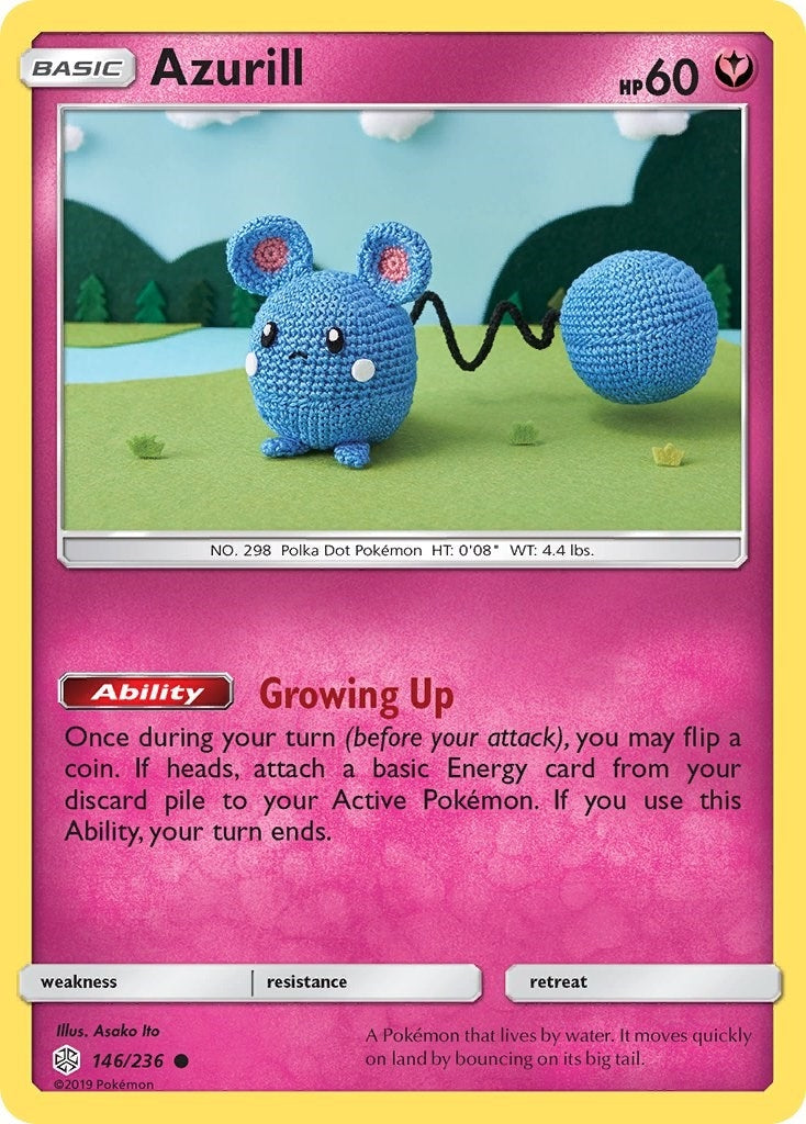 Image for Azurill (SM - Cosmic Eclipse) (146/236) - Pokemon