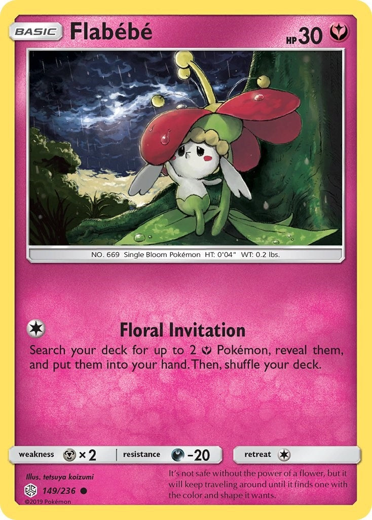 Image for Flabebe (SM - Cosmic Eclipse) (149/236) - Pokemon