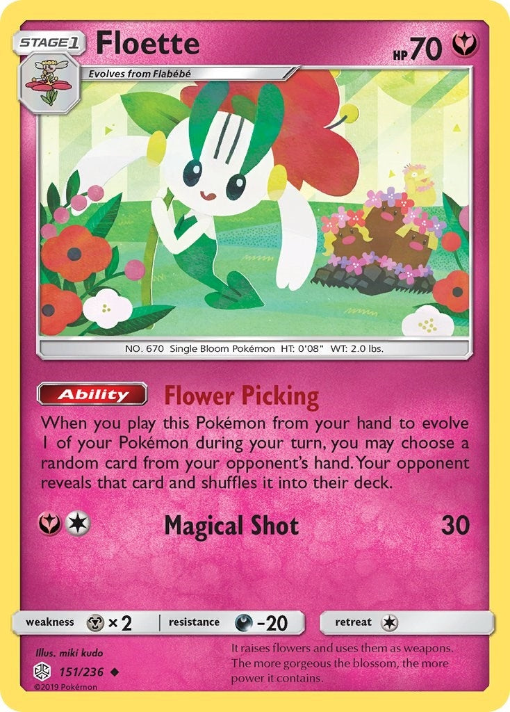 Image for Floette (SM - Cosmic Eclipse) (151/236) - Pokemon