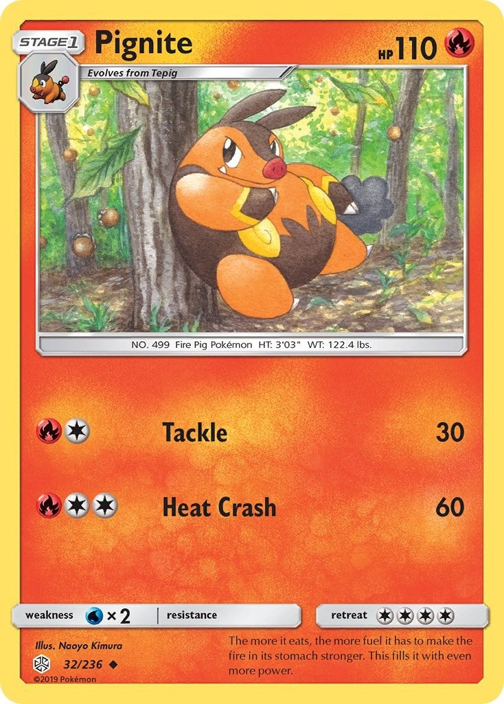 Image for Pignite (SM - Cosmic Eclipse) (32/236) - Pokemon