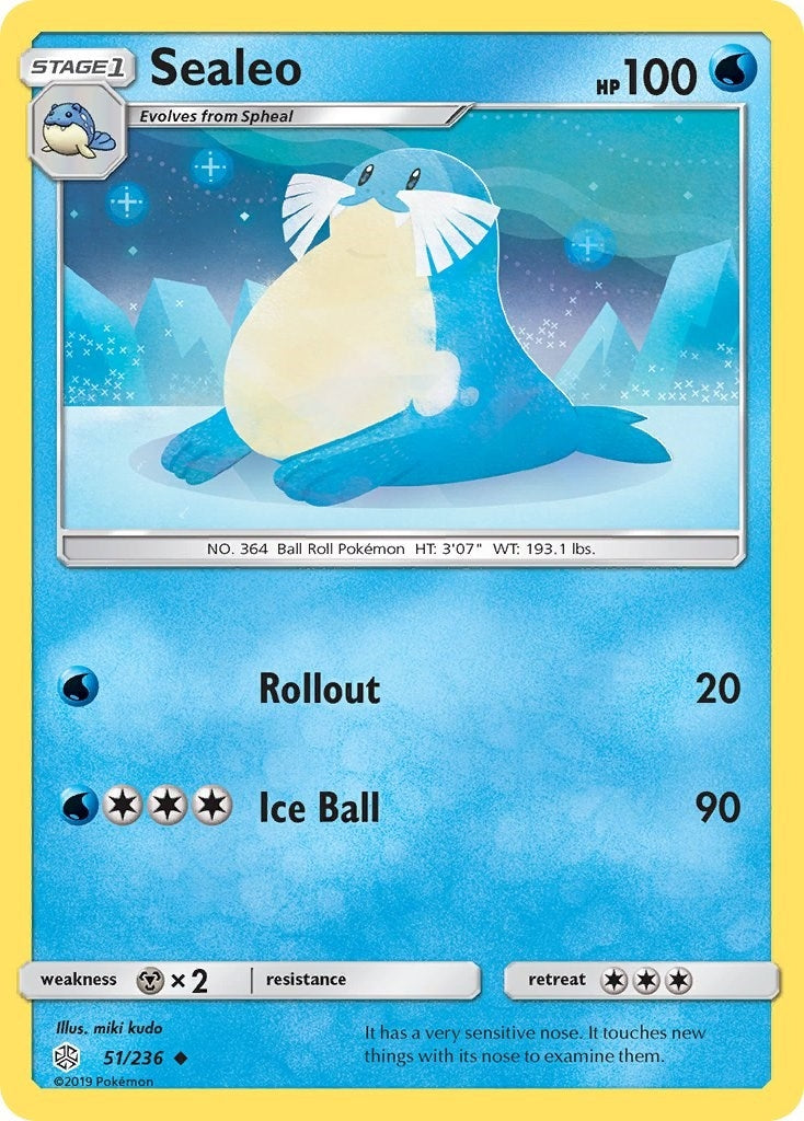 Image for Sealeo (SM - Cosmic Eclipse) (51/236) - Pokemon
