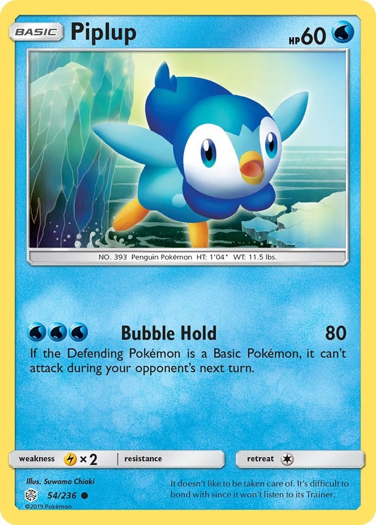 Image for Piplup (SM - Cosmic Eclipse) (54/236) - Pokemon
