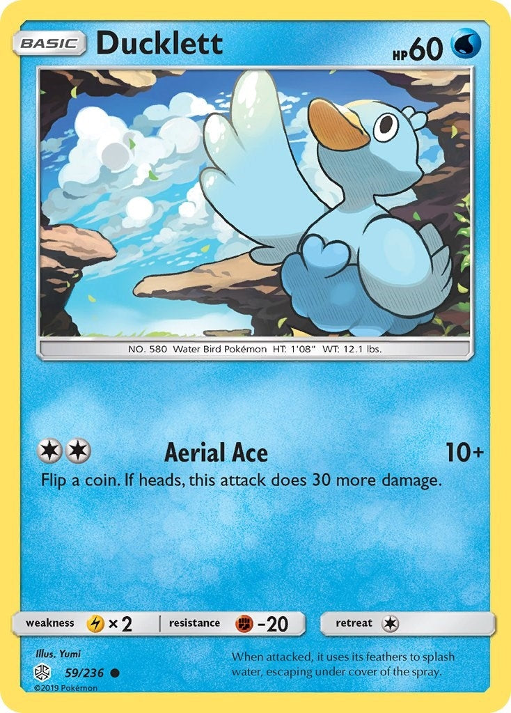 Image for Ducklett (SM - Cosmic Eclipse) (59/236) - Pokemon