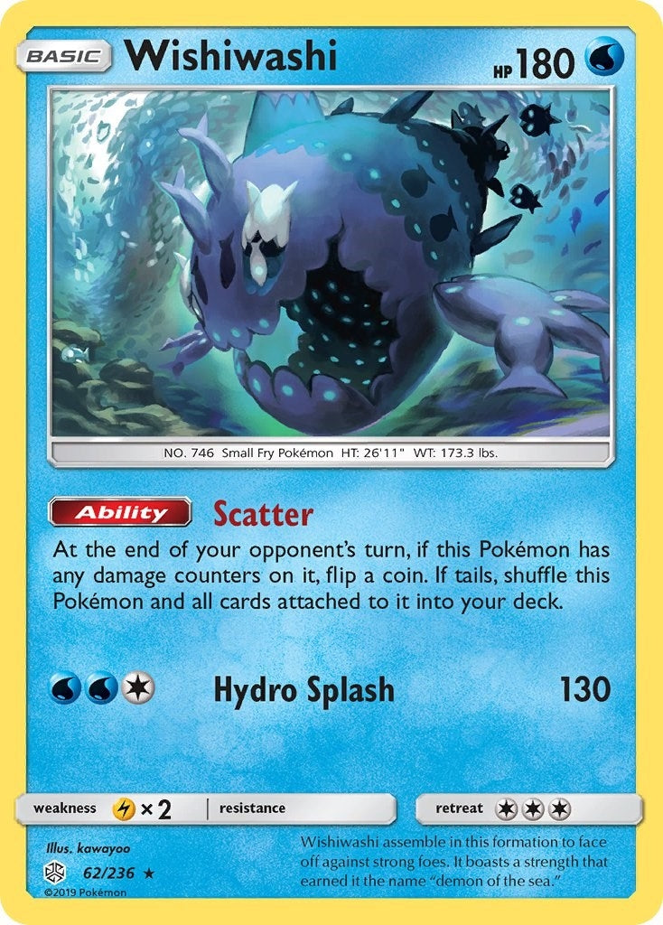 Image for Wishiwashi (SM - Cosmic Eclipse) (62/236) - Pokemon