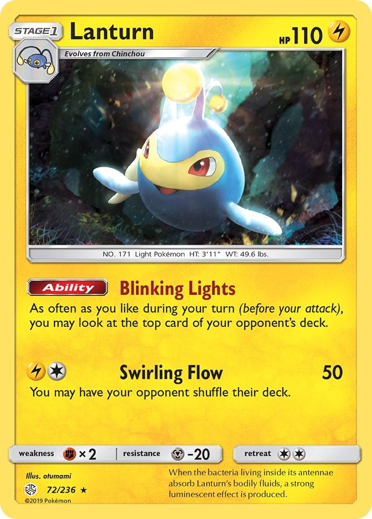 Image for Lanturn (SM - Cosmic Eclipse) (72/236) - Pokemon