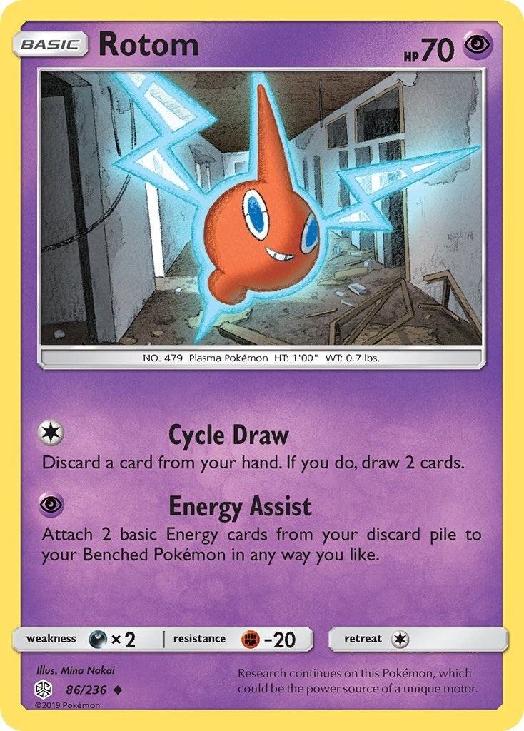 Image for Rotom (SM - Cosmic Eclipse) (86/236) - Pokemon