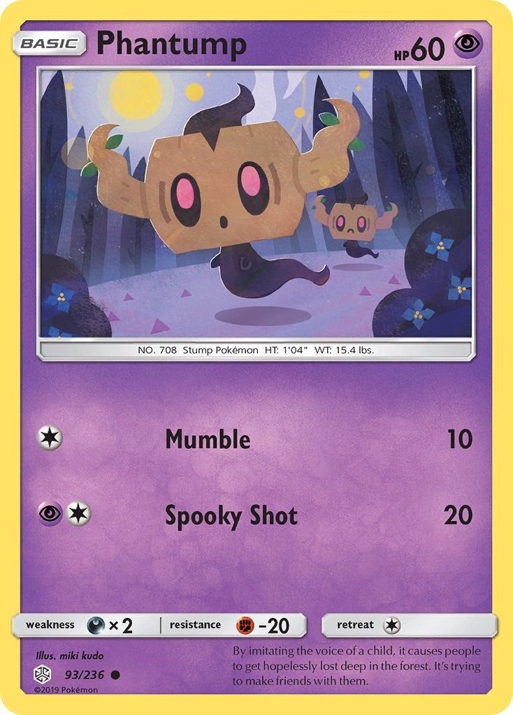 Image for Phantump (SM - Cosmic Eclipse) (93/236) - Pokemon