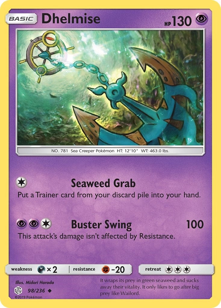 Image for Dhelmise (SM - Cosmic Eclipse) (98/236) - Pokemon