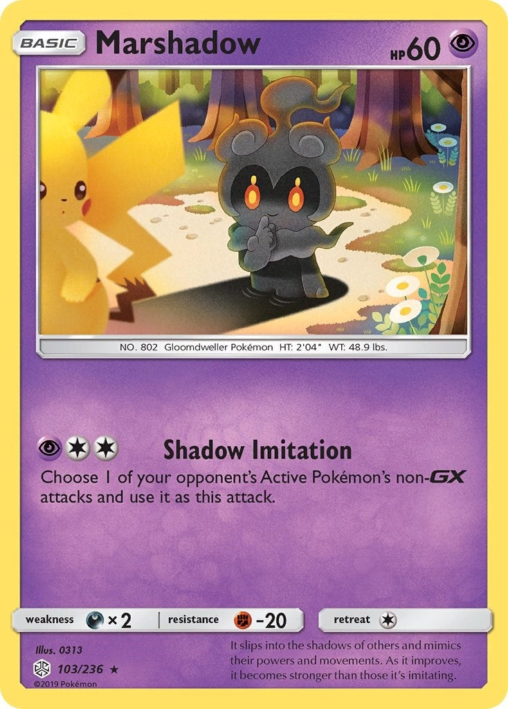 Image for Marshadow (SM - Cosmic Eclipse) (103/236) - Pokemon