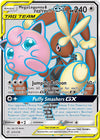 Image for Mega Lopunny & Jigglypuff GX (Full Art) (SM - Cosmic Eclipse) (225/236) - Pokemon