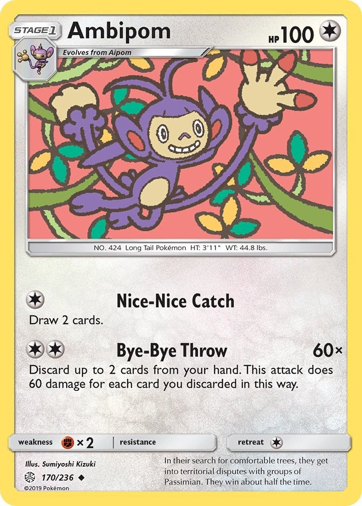 Image for Ambipom (SM - Cosmic Eclipse) (170/236) - Pokemon