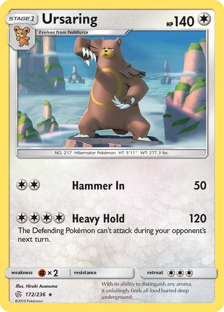 Image for Ursaring (SM - Cosmic Eclipse) (172/236) - Pokemon
