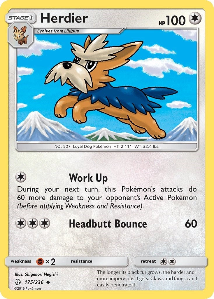 Image for Herdier (SM - Cosmic Eclipse) (175/236) - Pokemon