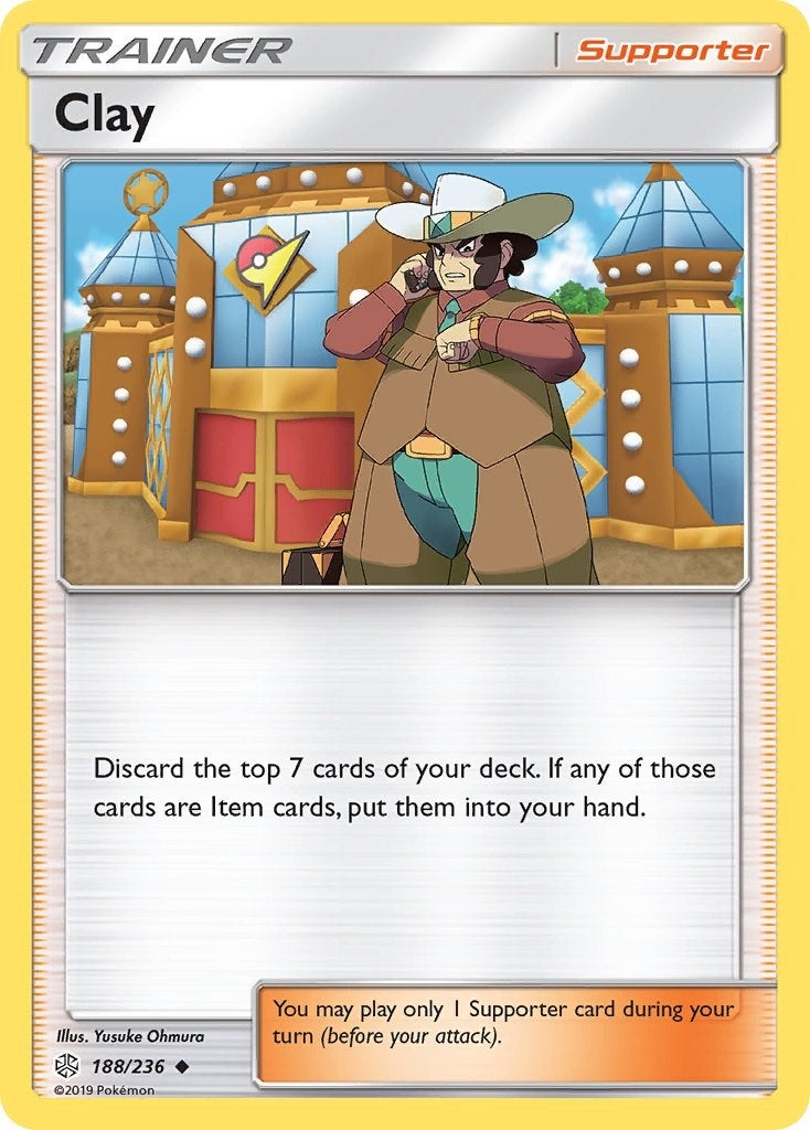 Image for Clay (SM - Cosmic Eclipse) (188/236) - Pokemon