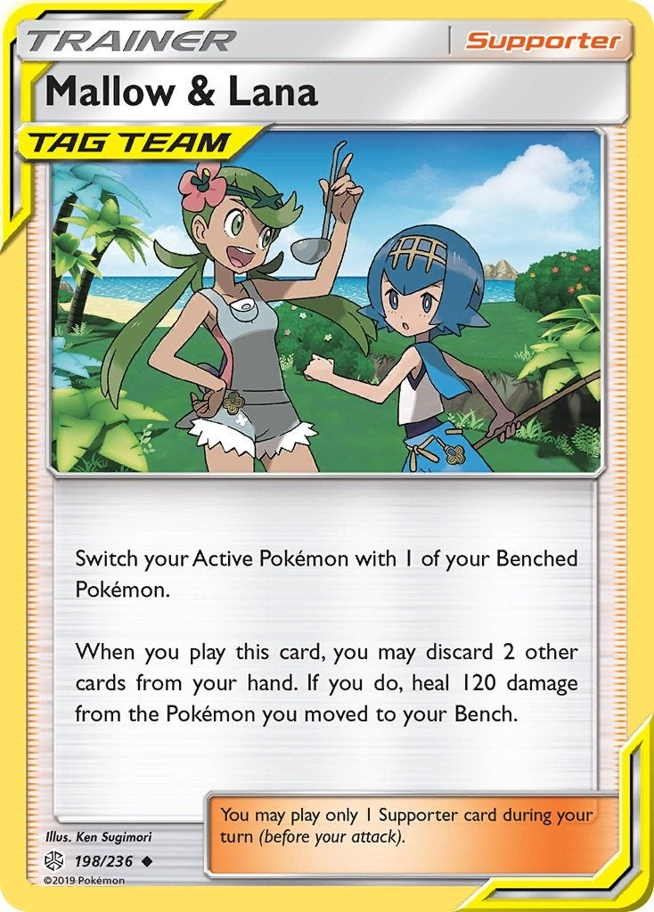 Image for Mallow & Lana (SM - Cosmic Eclipse) (198/236) - Pokemon