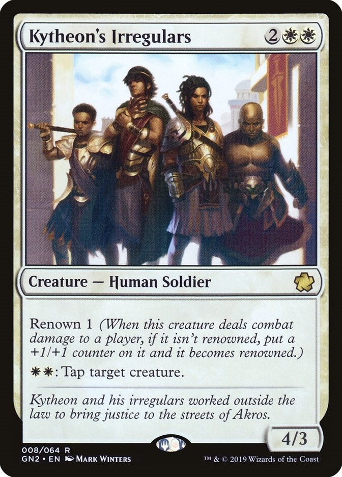 Image for Kytheon's Irregulars (Magic Game Night 2019) (8) - Magic: The Gathering