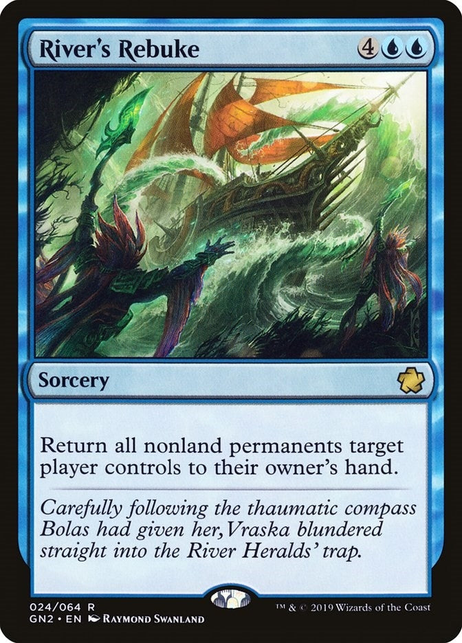 Image for River's Rebuke (Magic Game Night 2019) (24) - Magic: The Gathering